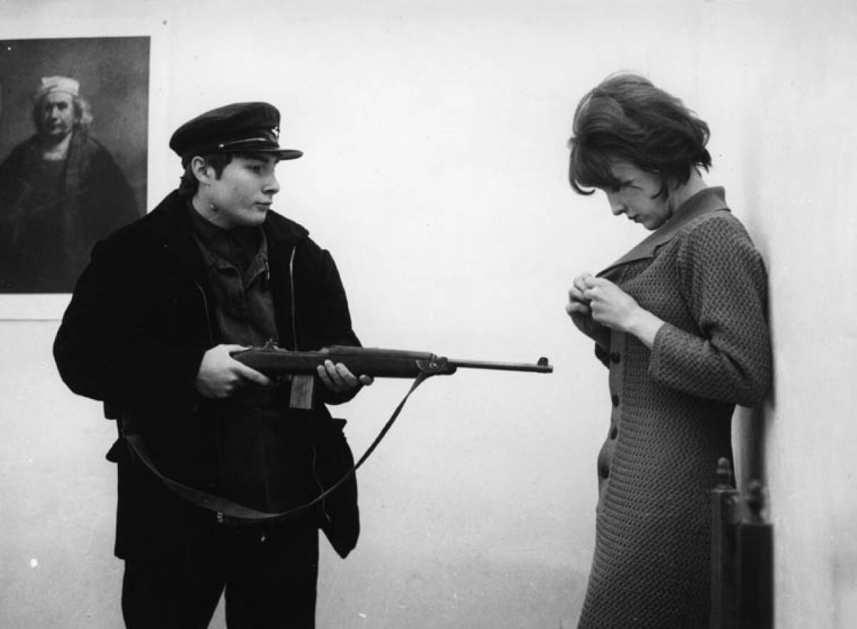 1.Gorselaltyazisi Jandarmalar, Jean Luc Godard, 1963