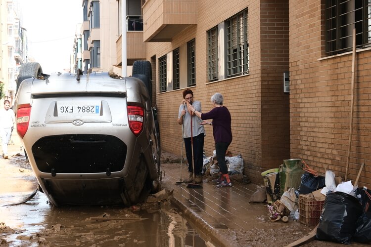 İspanya'da sellerde ölenlerin sayısı 104'e yükseldi